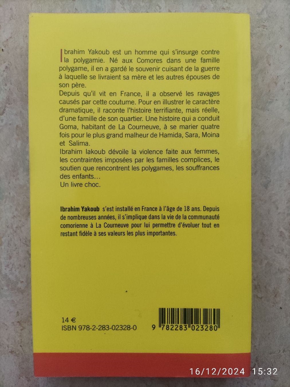 Libri: Ibrahim Yakoub Goma polygame a la courneuve – Usato da Basel venduto da Alacant 1