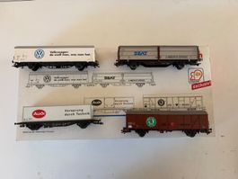 Märklin HO Güterwagen Volkswagen Audi Seat Skoda
