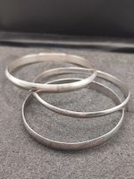 Vintage 800er Silber 3st. Armreif 80er Jahre Top