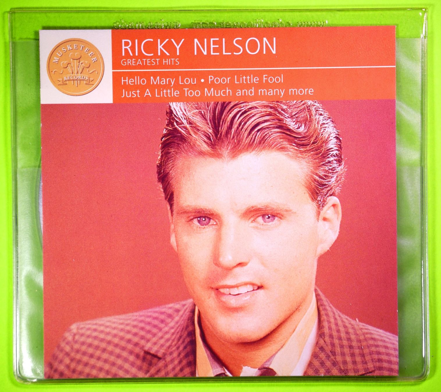 CD: RICKY NELSON  /  GRATEST HITS / WUNDERSCHÖNE RICKY NELSON CD – Usato da Luzern venduto da piro12