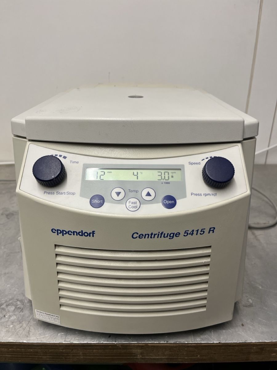 Eppendorf Tutte le macchine: Eppendorf Centrifuge 5415 R – Usato da Spreitenbach venduto da bra_rh7n