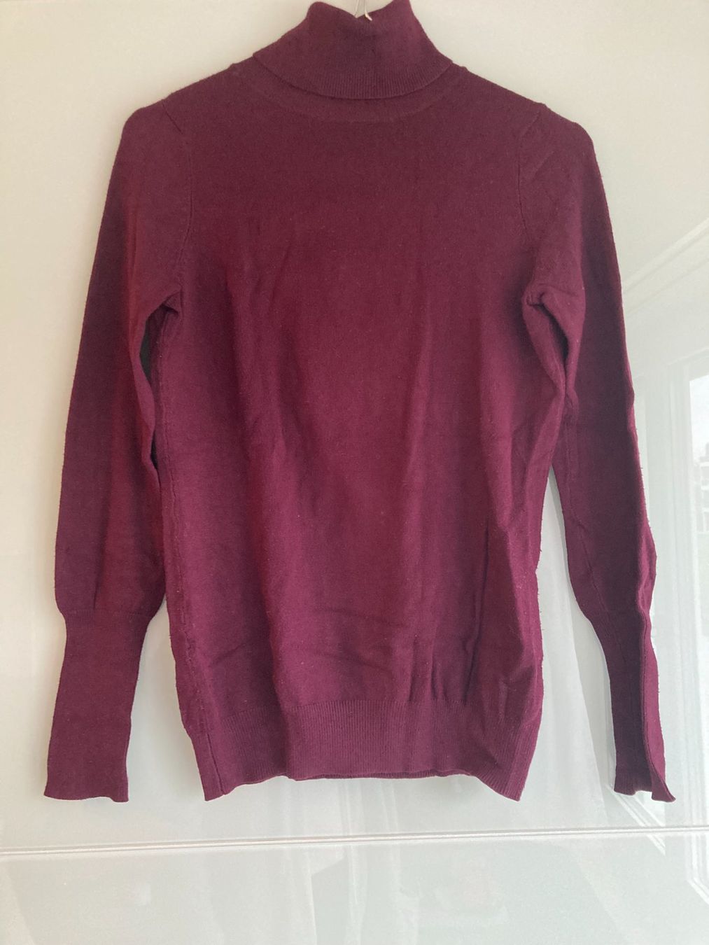 Maglioni & Felpe: Marie Lund Rollkragenpullover XS Damen Aubergine – Usato da Winterthur venduto da rox_n5tg