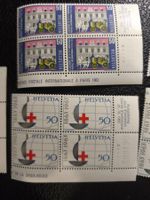 Briefmarken 4er Set z399 z400 Rand uR