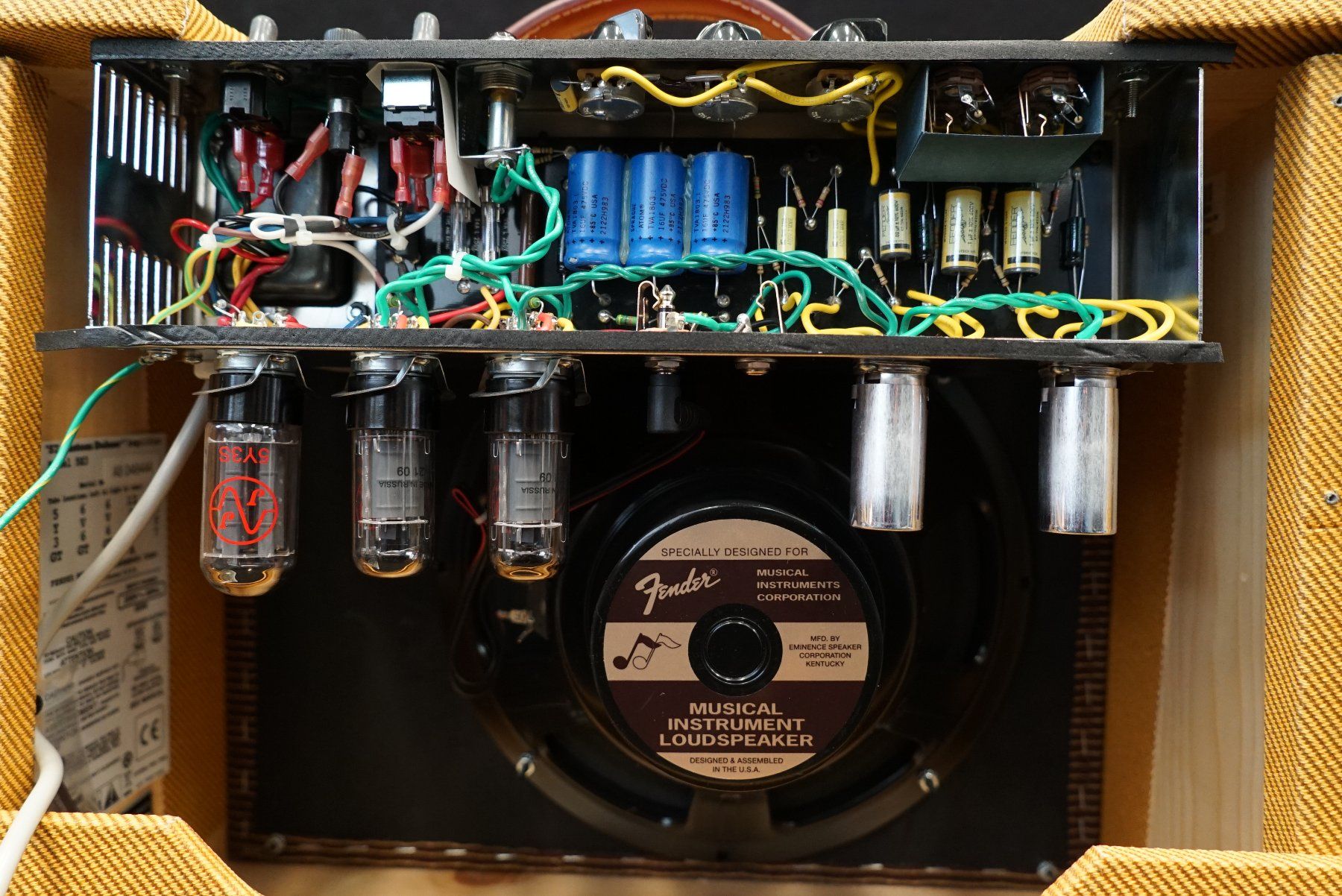 Fender Amplificatori: Fender 57 Custom Deluxe Handverdrahteter Röhrencombo – Usato da Ortschwaben venduto da Musictrade 9