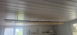 selbst gebaut Esstisch Lampe