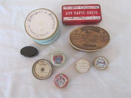 Konvolut -alte Verpackungen, diverse Formen & Designs