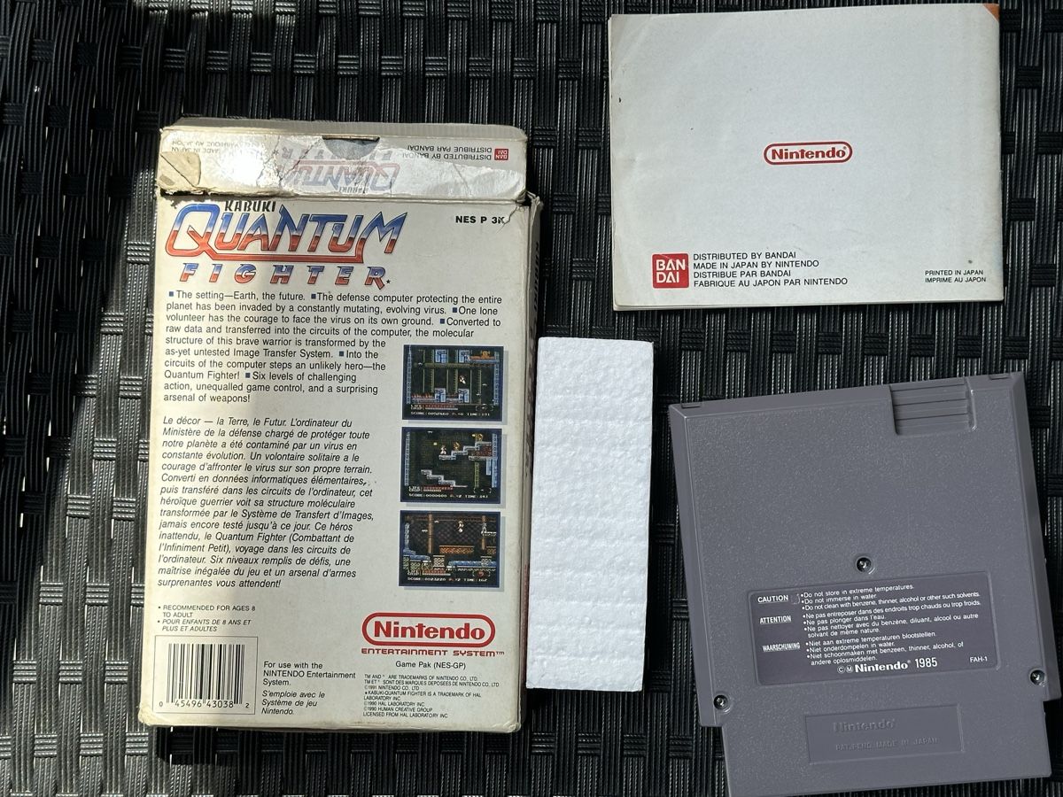 Nintendo Giochi: Kabuki Quantum Fighter NES – Usato da Novazzano venduto da my_market_place97 1