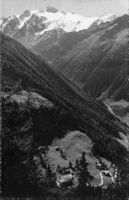 Col de la Forclaz VS Glacier des Grands Alpenpanorama