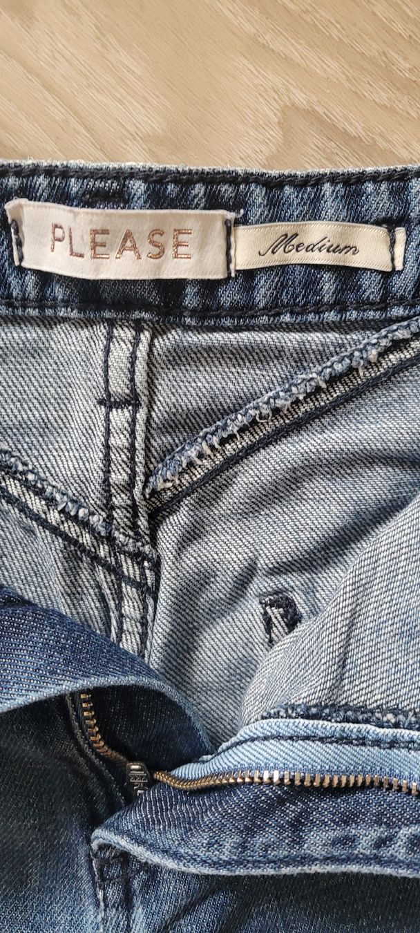 Please Jeans Jeans: Jeans please barrel taille Médium – Usato da Echallens venduto da frimousse2008 1
