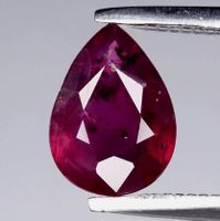 0.95ct Natur Rubin Edelstein aus Madagaskar echter Edelstein