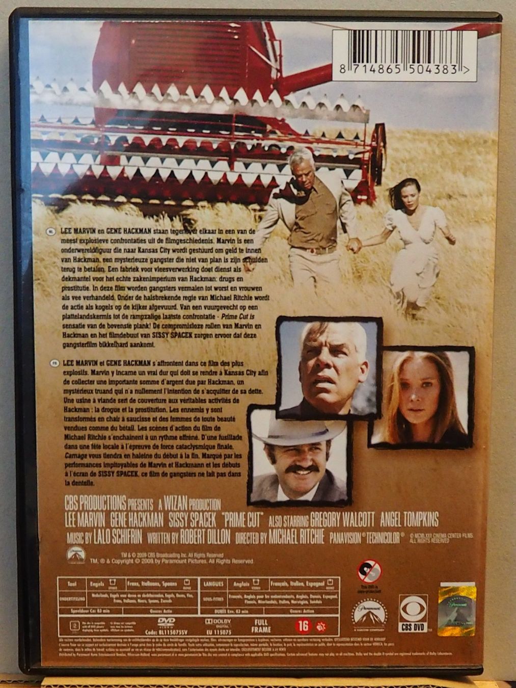 Tutti i DVDs: Prime Cut / Lee Marvin / Gene Hackman / NL-Import / englisch – Usato da Chur venduto da big_5zx8 1