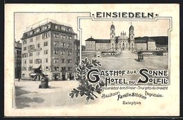 Einsiedeln, Gasthof Zur Sonne /Hotel du 