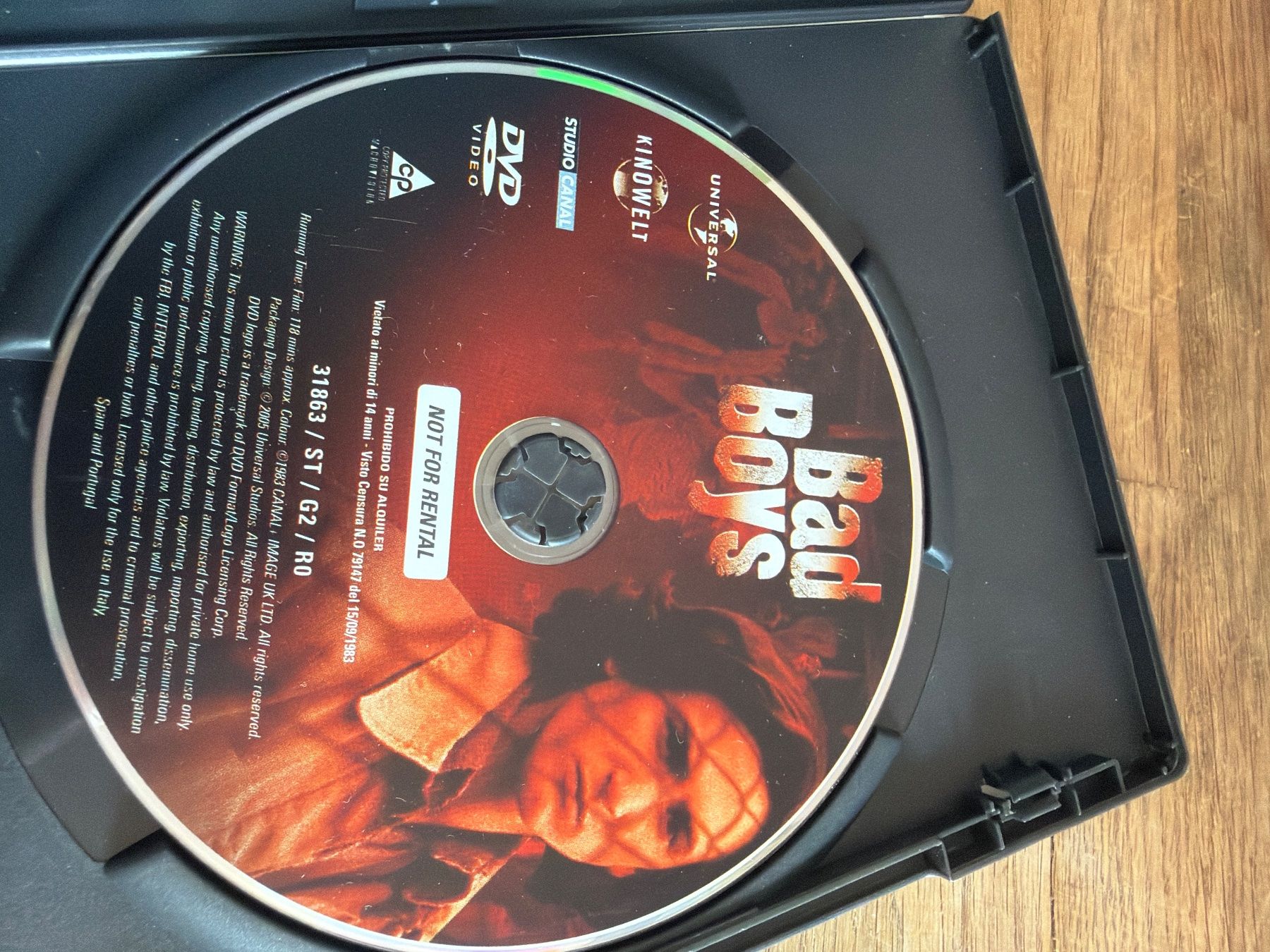 Tutti i DVDs: Bad Boys (Sean Penn) – Usato da Lugano venduto da bad_2t9b 2