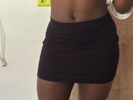Mini-jupe noire