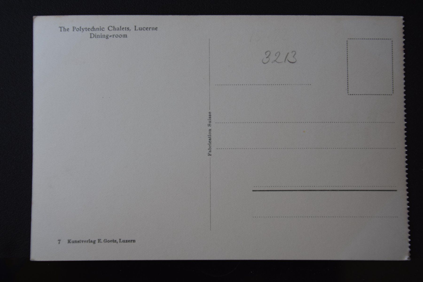 Cartoline postali: AK Luzern, Hotel Seeburg – Usato da Luzern venduto da CH2018 1