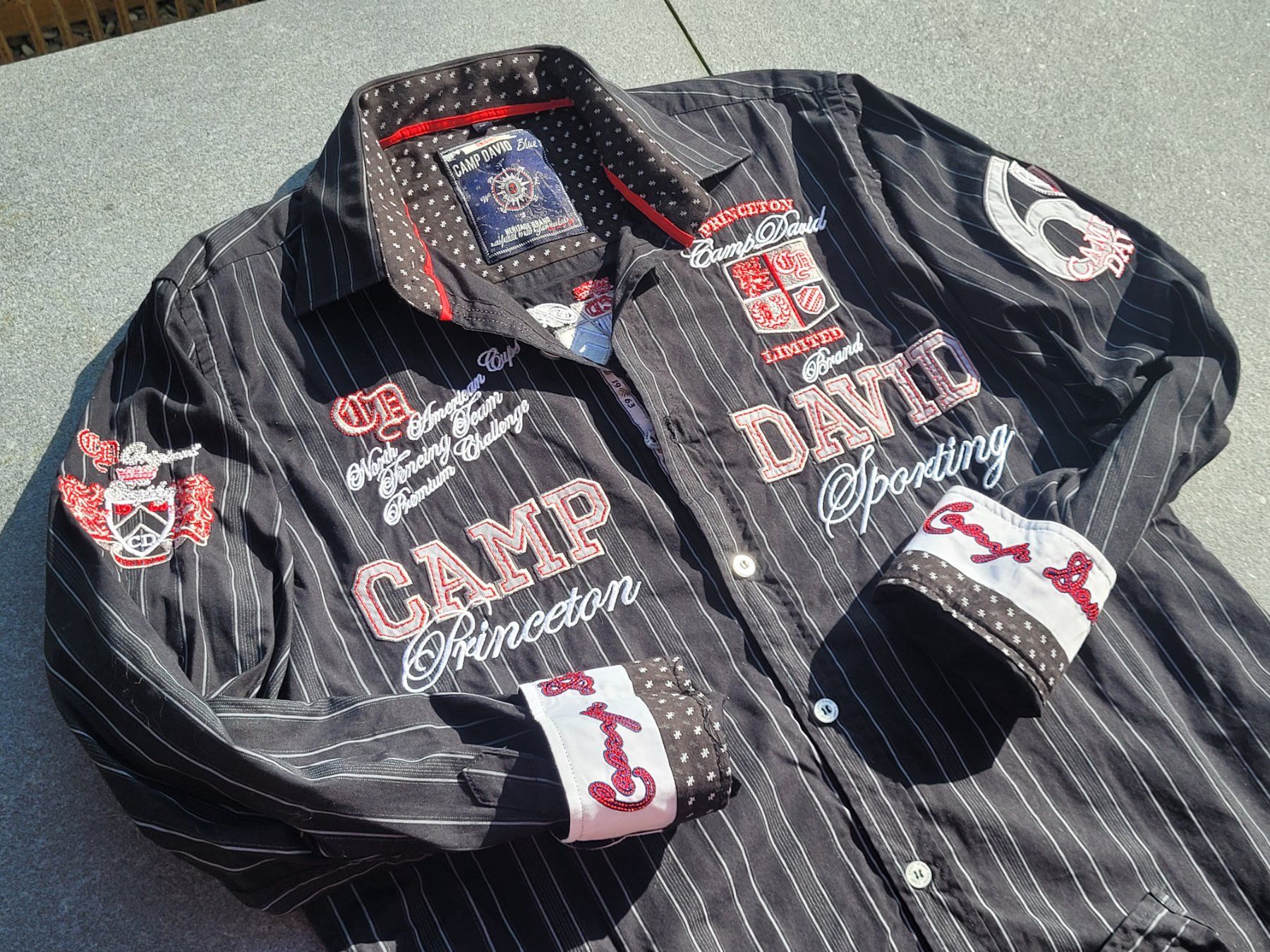 Camp David Camicie: Top! CAMP DAVID PRINCETON SPORTING Kurzarm-Hemd Gr.M – Nuovo (secondo la descrizione) da Oetwil am See venduto da swisspeak 7