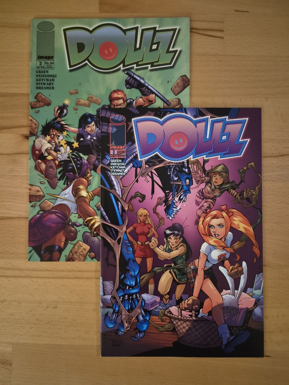 Comics: Dollz #1-2 (IMAGE) – Gebraucht aus Biel/Bienne von collector_comics