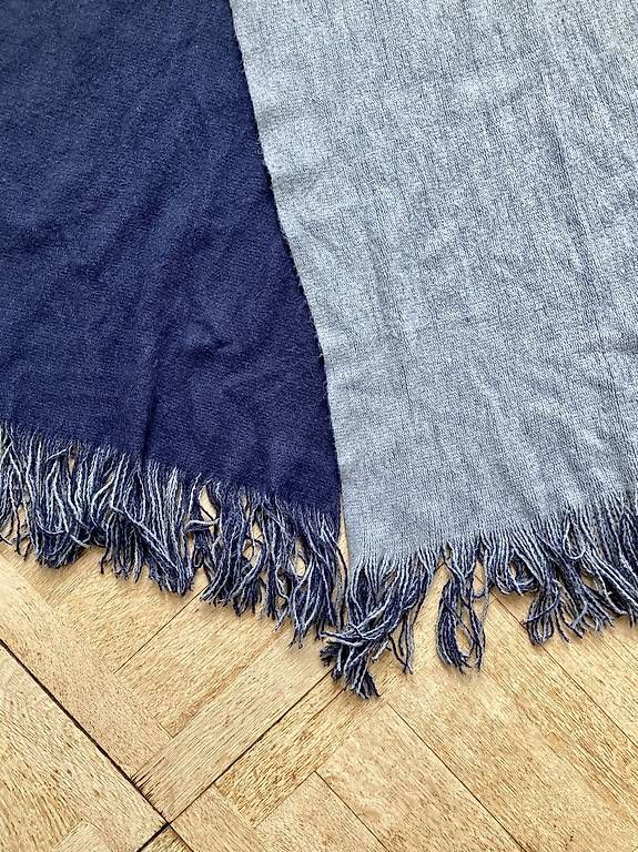 Foulard & Sciarpe: Schal dunkelblau/grau – Usato da Bern venduto da tan_2rrh 1