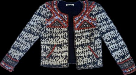 H&M X Isabel Marant Jacke Grösse XS, Baumwolle, Stickerei