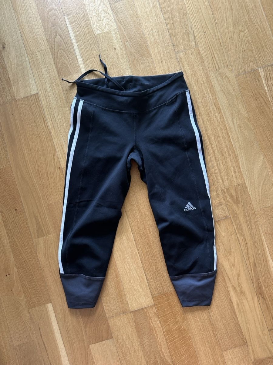 Adidas Strümpfe & Strumpfhosen: Collant 3/4 Adidas noir bandes blanches taille S – Neu (gemäss Beschreibung) aus Bulle von Miriammf_6