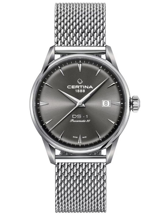 Certina Orologi: Certina DS-1 Powermatic 80 Herrenuhr, neu, mit Garantie – Nuovo e nell'imballaggio originale da Courlevon venduto da Topwatch3000 2