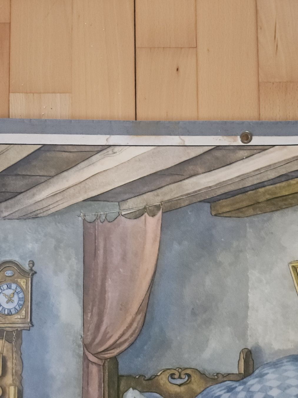 Foto & Immagini: Schulwandbild "Der Wolf und die sieben Geisslein" – Usato da Urdorf venduto da Colina 6