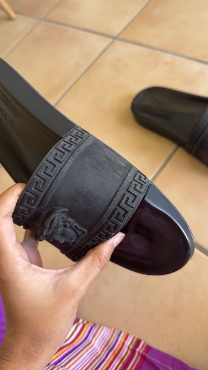 Versace Herrenschuhe: claquette versace noir – Gebraucht aus Lonay von nei_79jc 1