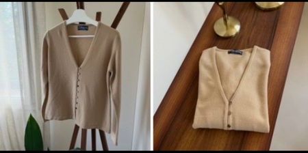 Kaschmir Cardigan, Grösse M