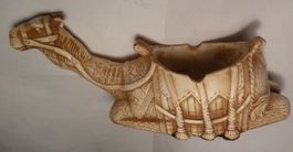 SELTENES ANTIKES KAMEL,--17,5 CM LANG x 7 CM HOCH, UNIKAT