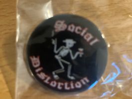 Social Distortion Pin Anstecker Punk Roc Metal Band