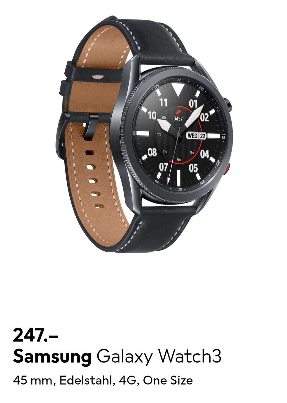 Samsung Smartwatch: Samsung Galaxy Watch3 – Usato da St. Niklaus VS venduto da Jainny