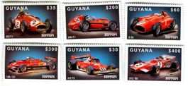 Briefmarken "Ferrari". Guyana