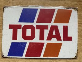 Total Werbung Reklame öl benzin Tankstelle 