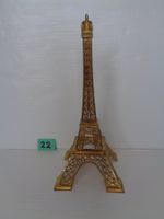 Eifelturm Paris - Eisen-vergoldet Grösse 24.7 cm.