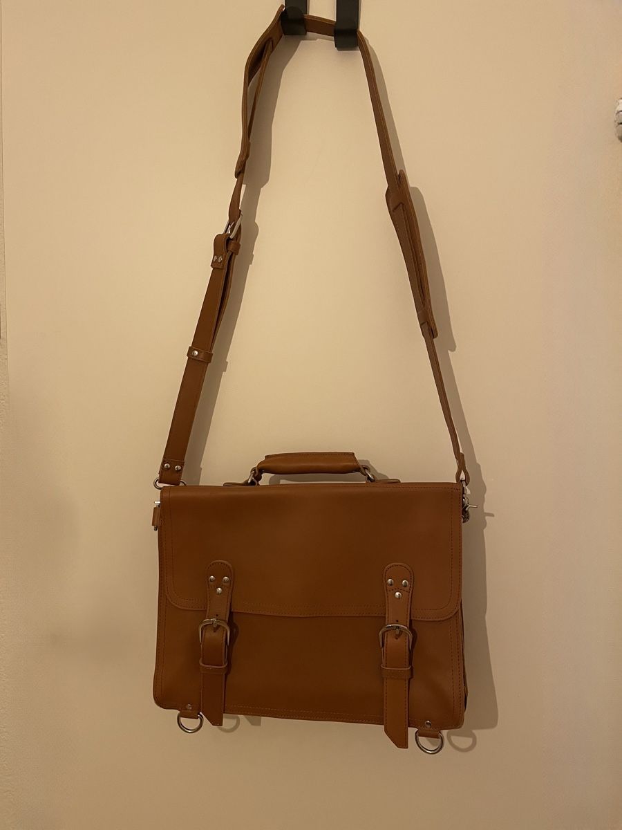 Borse: Leather Messenger Bag - Excellent Condition – Nuovo (secondo la descrizione) da Baar venduto da spr_5byk 2