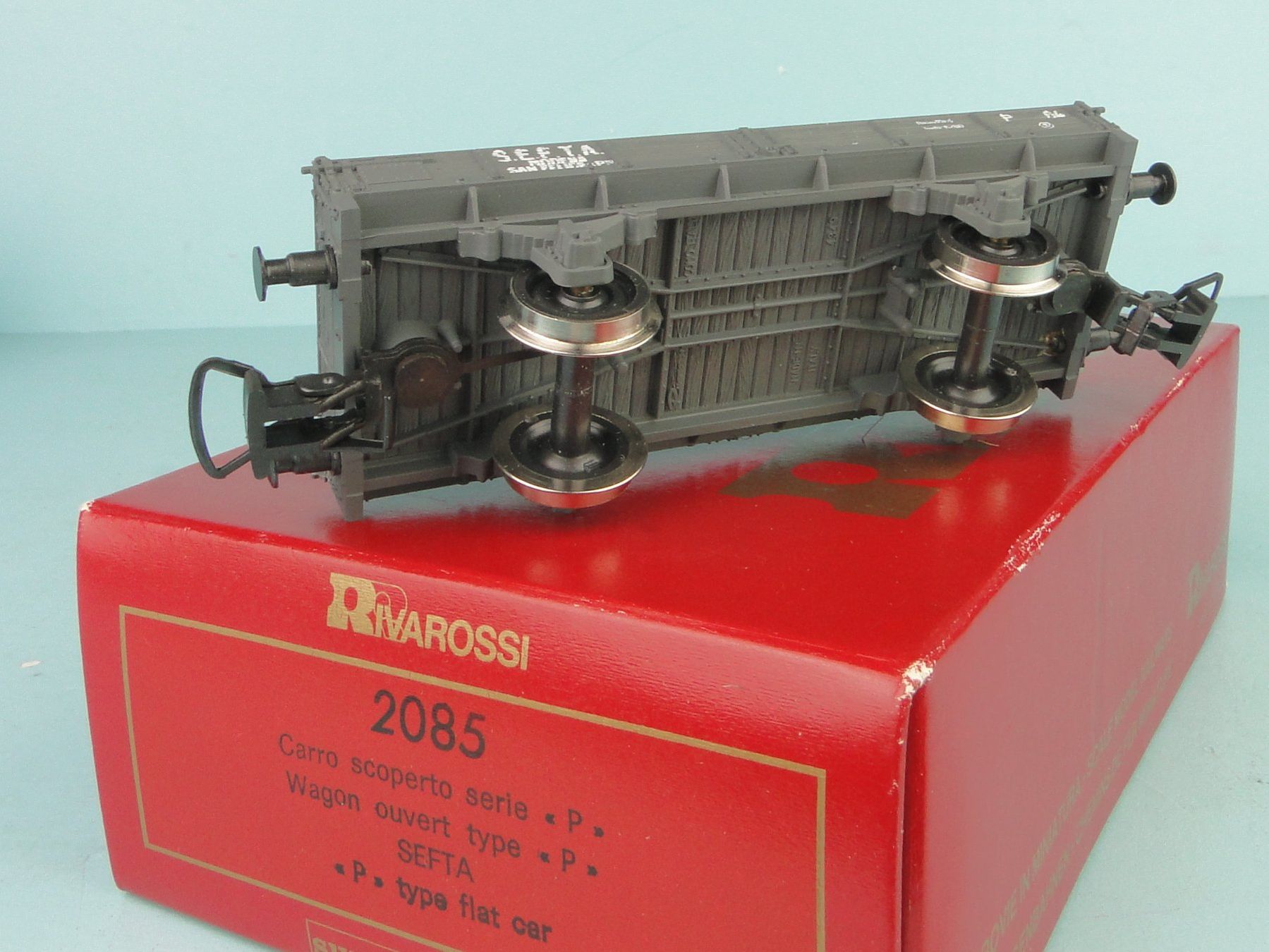 Rivarossi Modellini di ferrovie: Rivarossi 2085 Carro SEFTA NEU – Usato da Bülach venduto da cann11 3