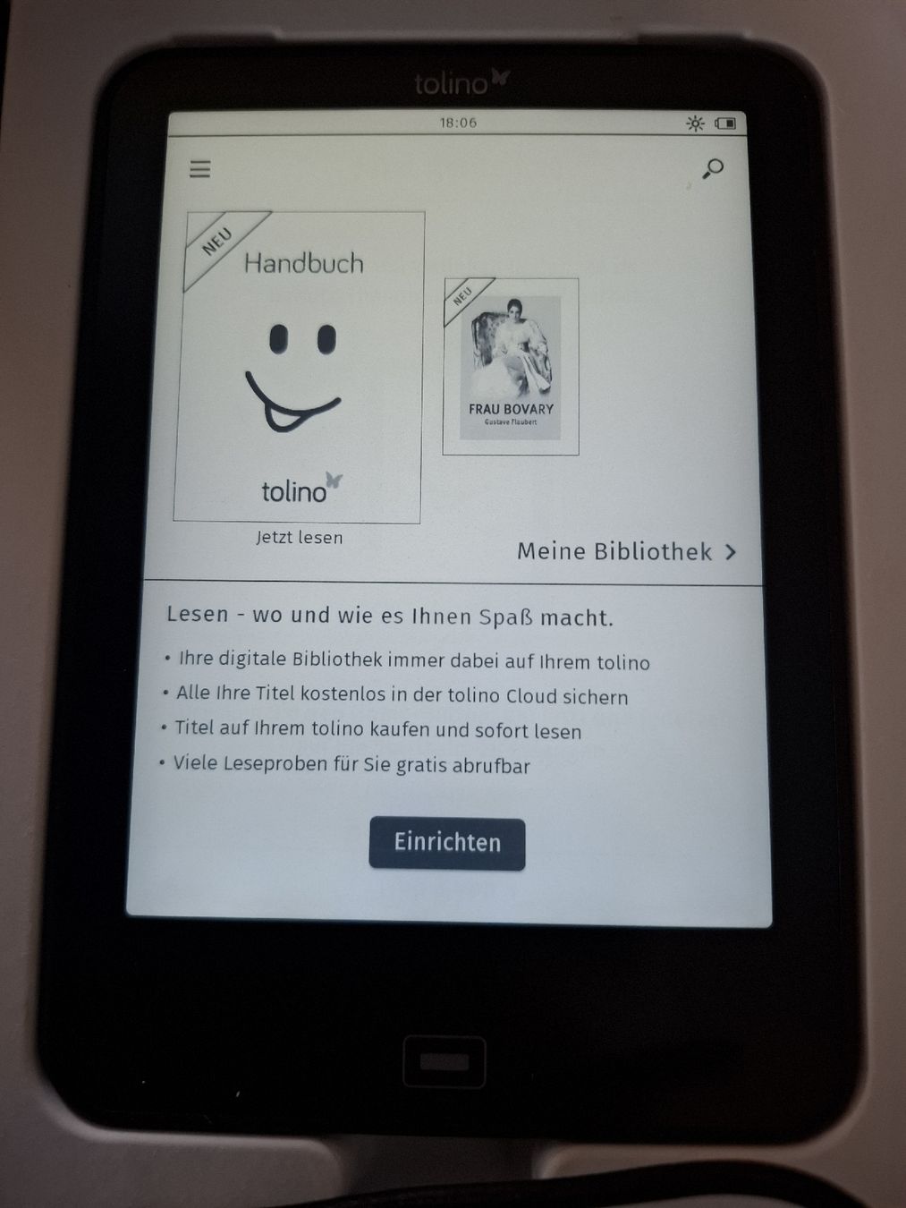 Tolino Tablet PC: Tolino Vision 2 – Usato da Diegten venduto da L.Weber89 1