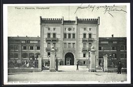 AK Thun, Kaserne, Hauptportal, 1905