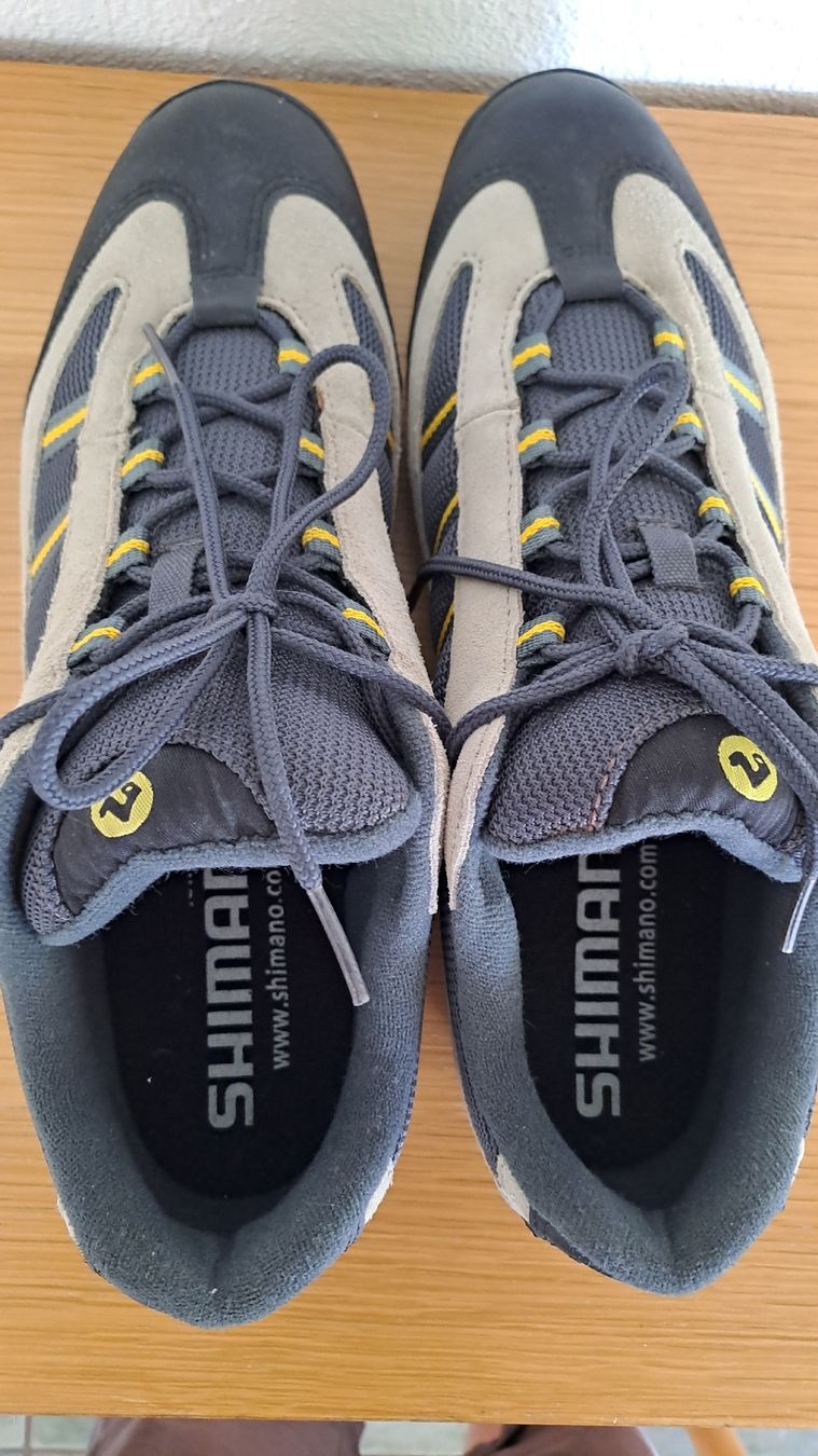 Shimano Chaussures hommes: Veloschuhe Gr.46 – D'occasion à Unteriberg par 12Schneehasen 4
