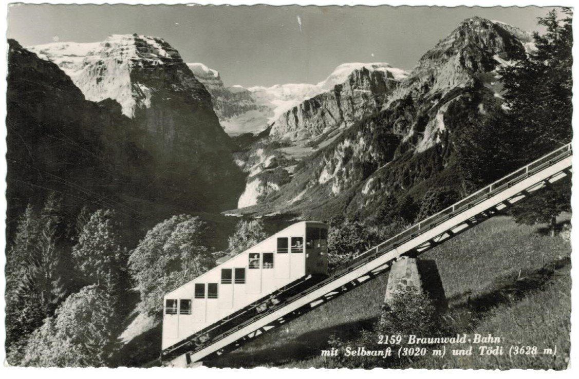 Cartoline postali: AK Braunwald-Bahn – Usato da Zürich venduto da Tolima194