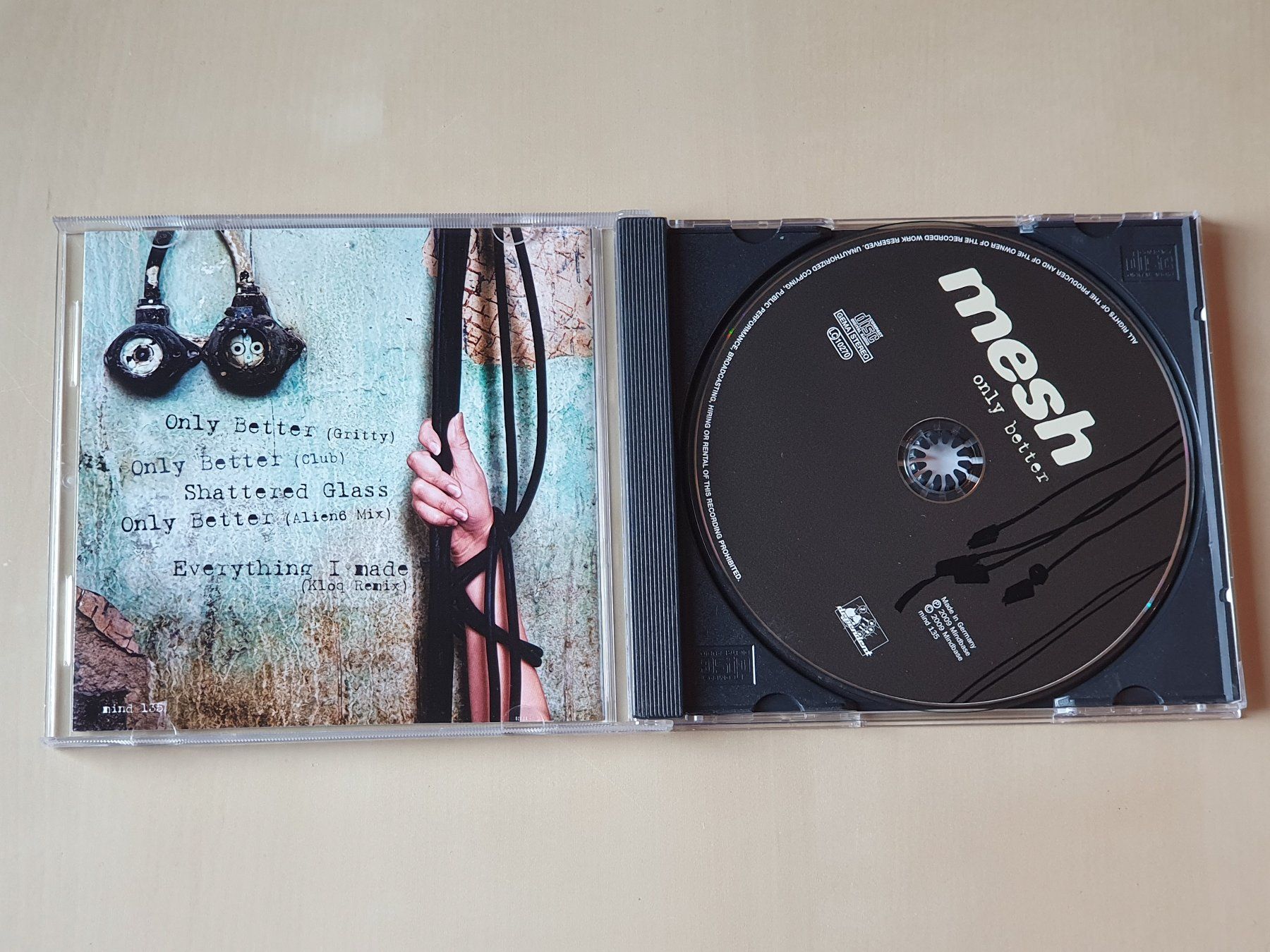 CD: Mesh Only Better – Usato da Stansstad venduto da collectorsshop 2