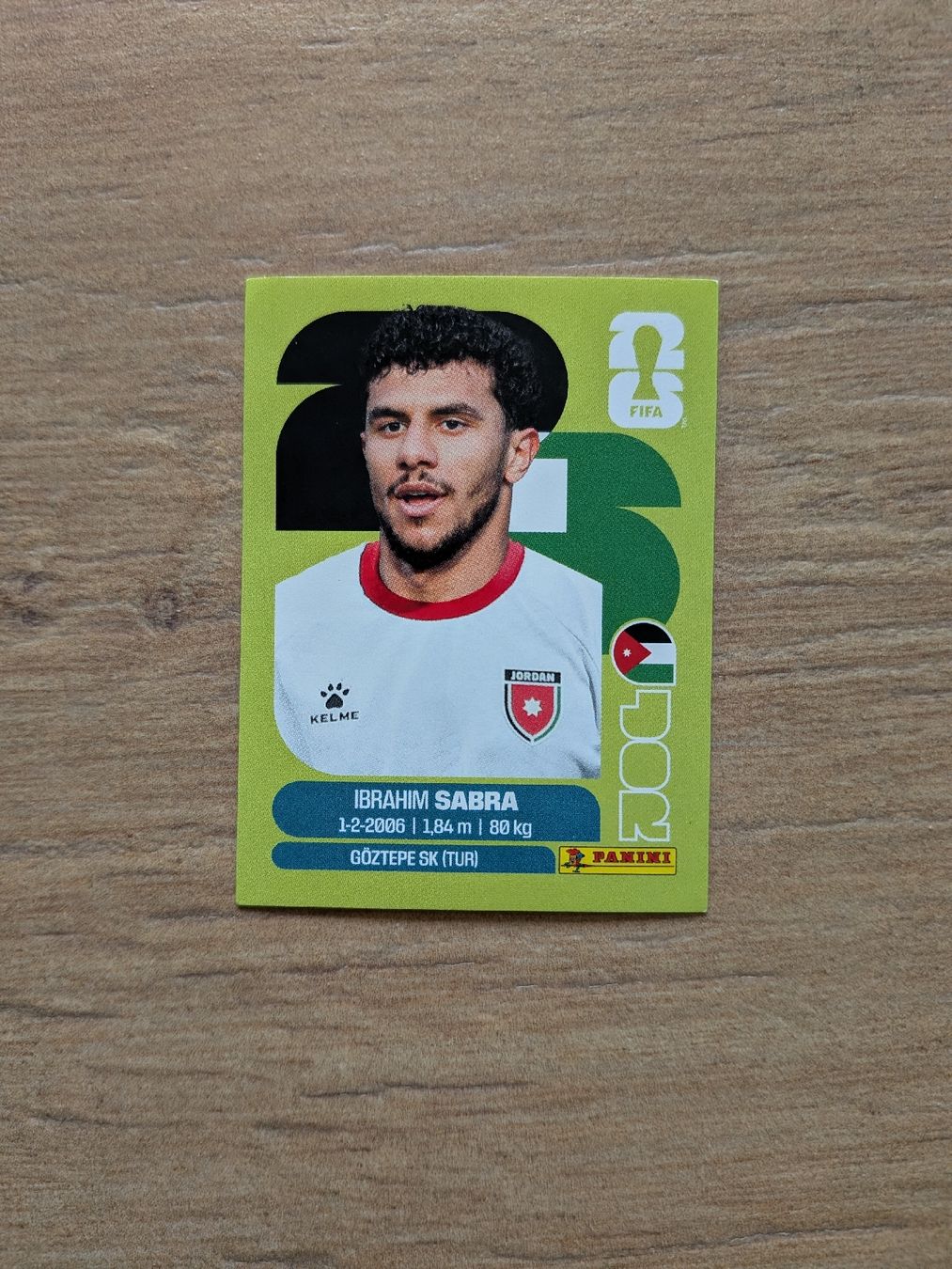 Panini Cartes à collectionner: Panini Bild JOR 20 – D'occasion à Eschenbach SG par SanFranciscoCalifornia