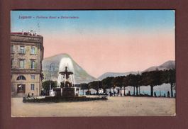 LUGANO - Fontana Bossi - 1913