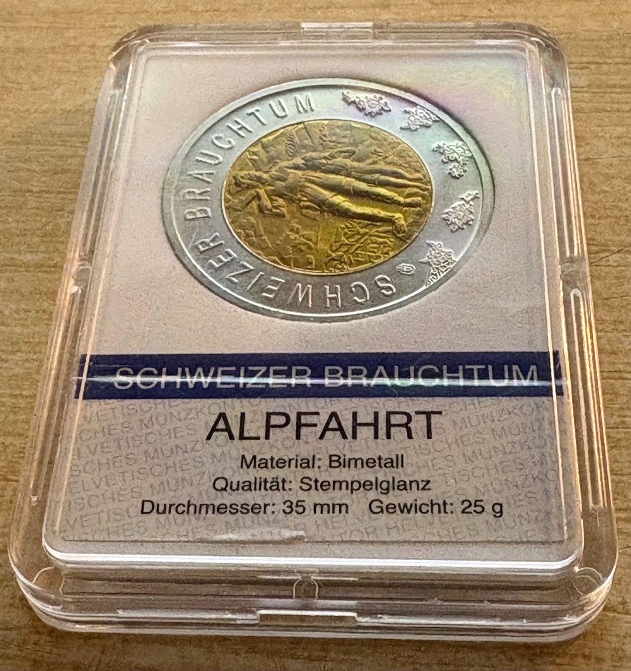 Tutti le monete: SCHWEIZER BRAUCHTUM ALPFAHRT – Usato da Ostermundigen venduto da Wyatt-Earp 3