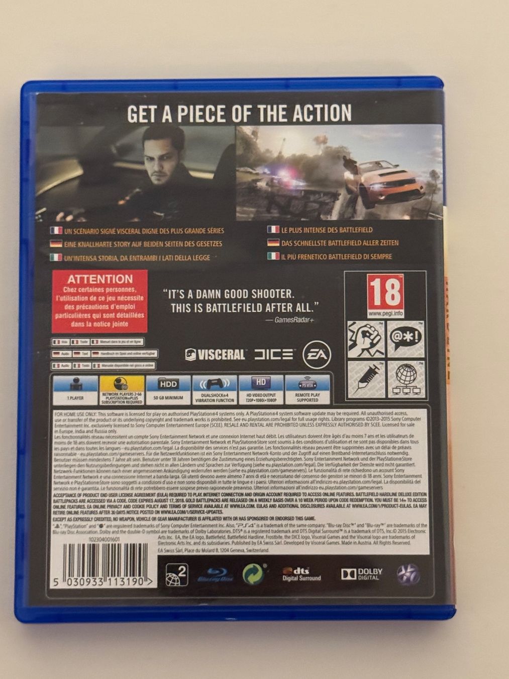 Sony Spiele: Battlefield Hardline PS4 – Gebraucht aus Winterthur von Kev_Scha14 1