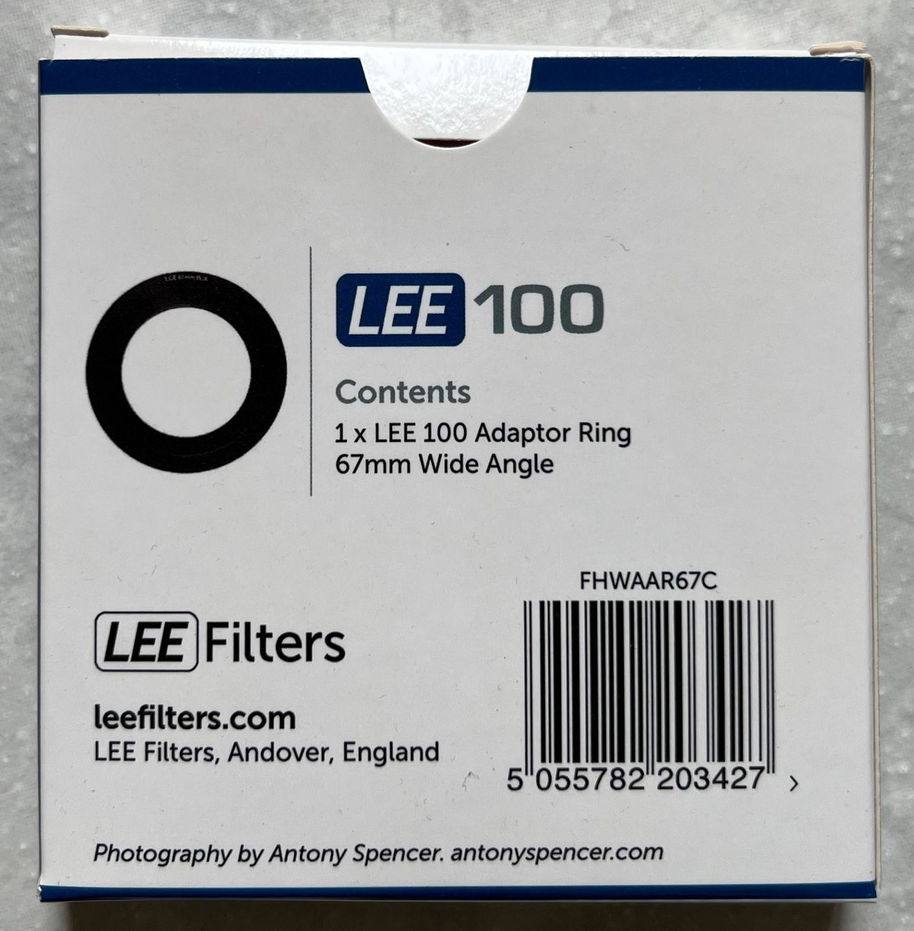 Adaptateurs photo: LEE 100 Adaptor Ring 67mm W/A – Neuf avec emballage d'origine à Münsingen par Omasaki 1