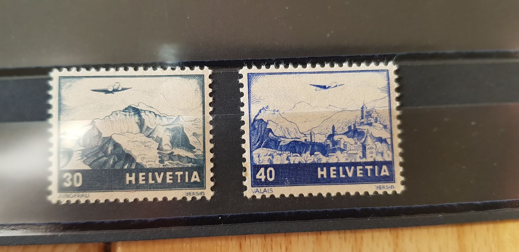 Tutti i francobolli: Flugpost Briefmarken postfrisch 1948 – Usato da Jona venduto da Glareola