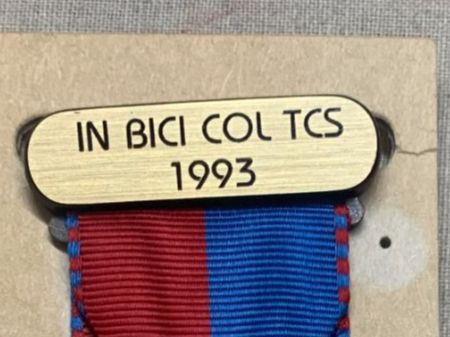 Medaillen: Ticino - "TCS" - 1993. – Gebraucht aus Sorengo von 74in 2