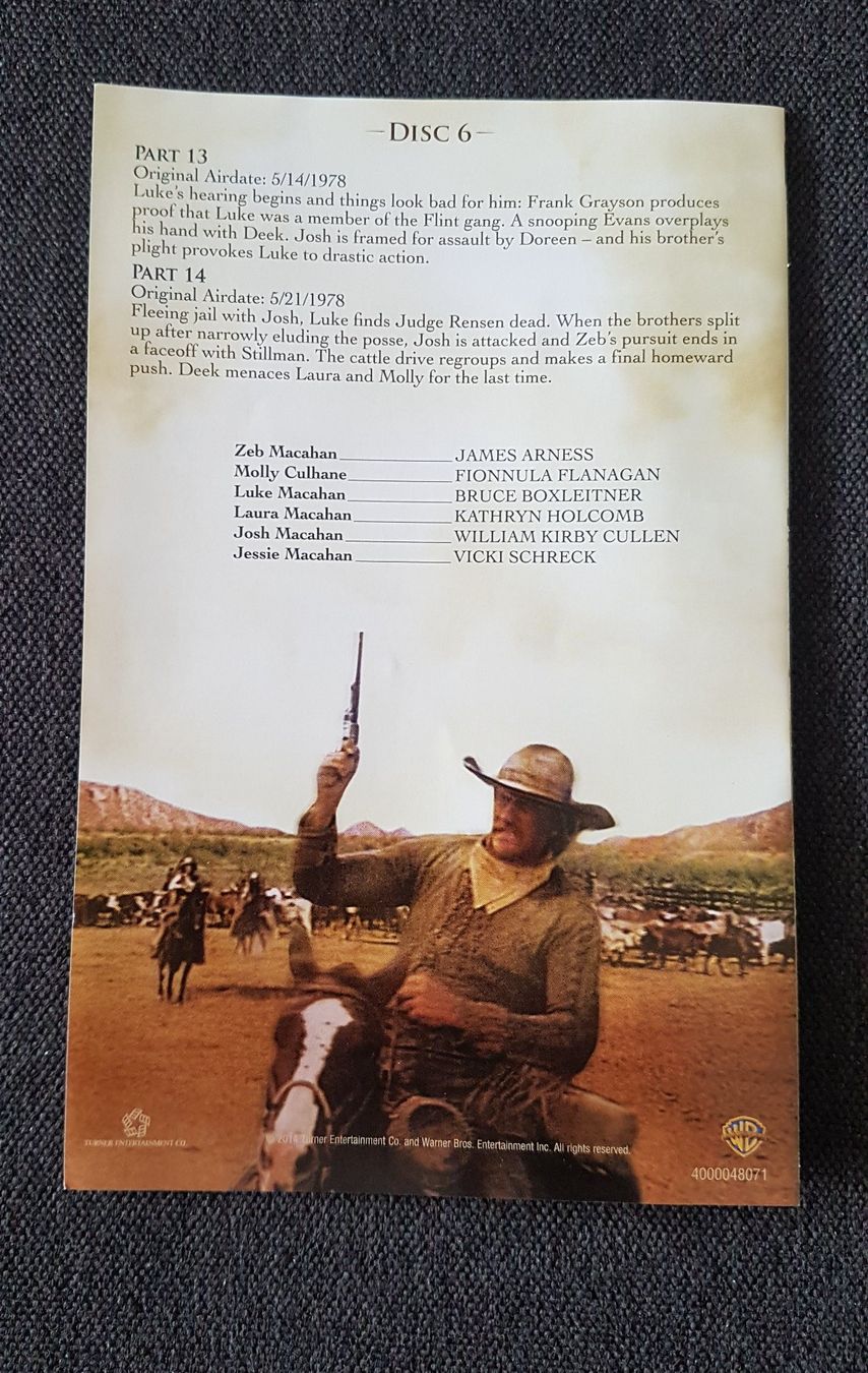 Tutti i DVDs: How the West was Won.The complete second season – Usato da Fribourg venduto da Carax 5