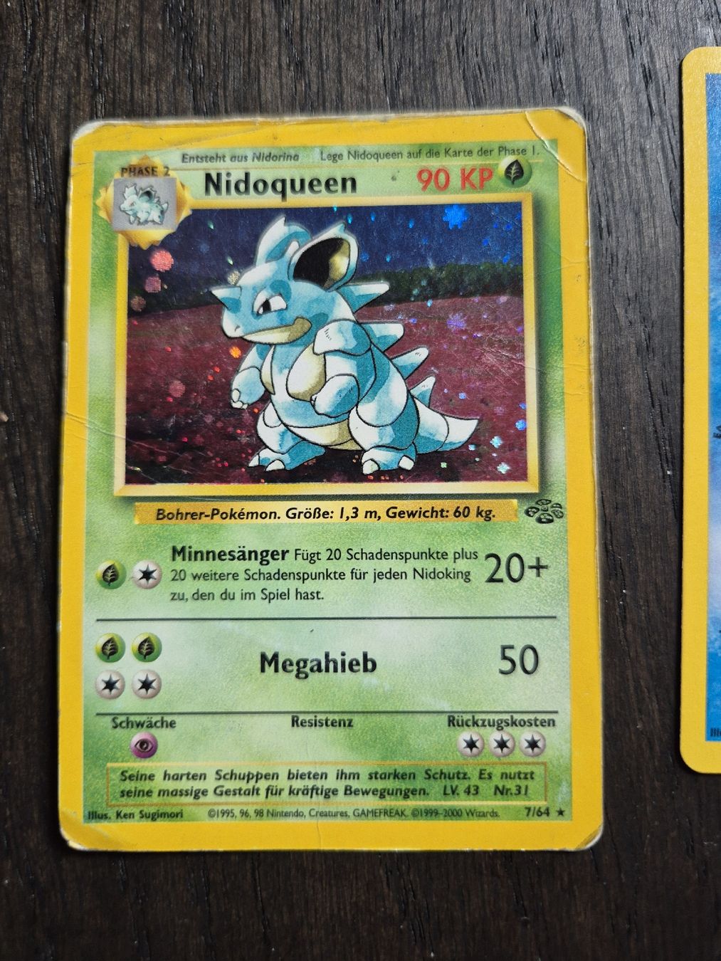 Pokémon Carte collezionabili: Pokemon - dschungel - nidoqueen holo – Usato da Subingen venduto da mattkum 1